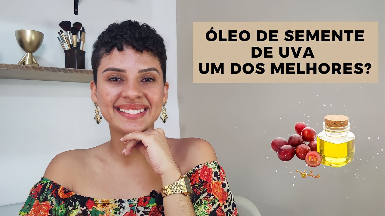 benefícios do óleo de semente de uva no cabelo & rosto ✨