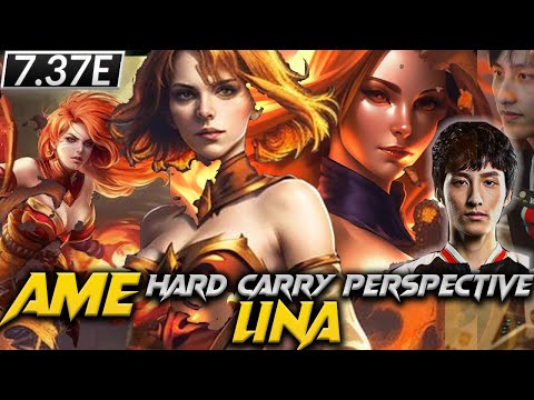 Ame - Lina The Hard Carry - Dota 2 Pro Full Gameplay Patch 7.37E #ame #lina