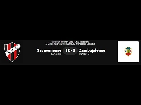 SG Sacavenense - Zambujalense 2018/2019
