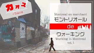 【カナダ・モントリオール】カオスな路地裏　でもちょっとお洒落