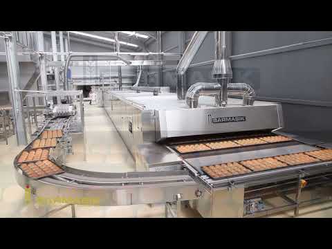 Sarmasik Fully Automatic Industrial Tunnel Oven Pan Baking Systems
