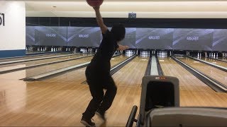 ボウリングのストレートで左右交互に練習