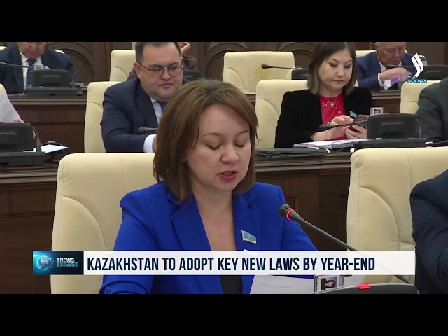 Kazakhstan to adopt key new laws by year-end