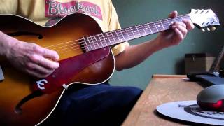 Epiphone Zenith 1951 vintage archtop guitar sound samples