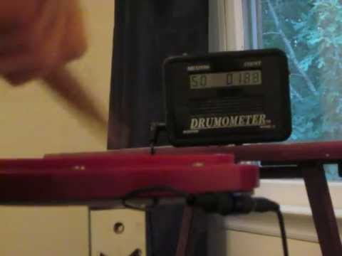 989 Drumometer run (last before NAMM)
