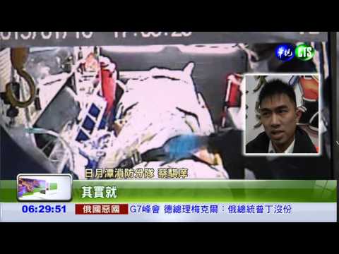 飯店泳池溺水 男子插管治療