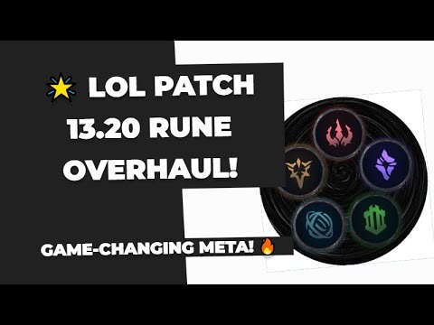 Massive LoL Rune Changes in Patch 13.20! New Meta Ahead! 🔥 | #lolnews  #metashift  #lolcommunity
