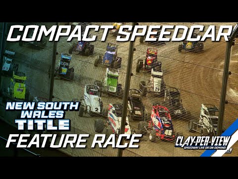 Compact Speedcars | New South Wales Title 2024/25 - Sydney - 20th Feb 2025 | Clay-Per-View