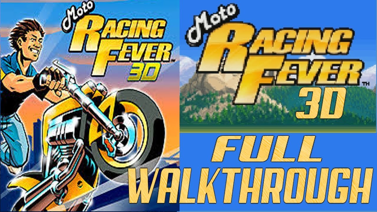 Moto Racing Fever 3D JAVA GAME (Digital Chocolate 2005 year) FULL WALKTHROUGH