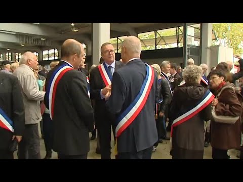 Bourg-en-Bresse (01) : manifestation des maires