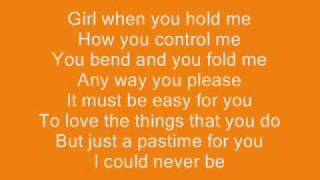 Video thumbnail of "Boyzone - Love me For a Reason (Lyrics)"