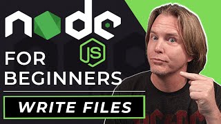 Reading and Writing Files with Node.js | Node JS Beginners Tutorial