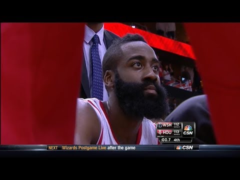 2014.02.12 - James Harden Full Highlights vs Wizards - 35 Pts, Game-Winner!