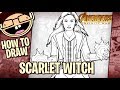 How To Draw Scarlet Witch