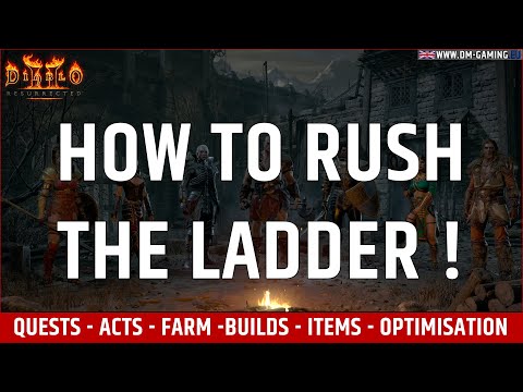How to rush the new ladder of Diablo 2 Resurrected ! All you must know before rushing !