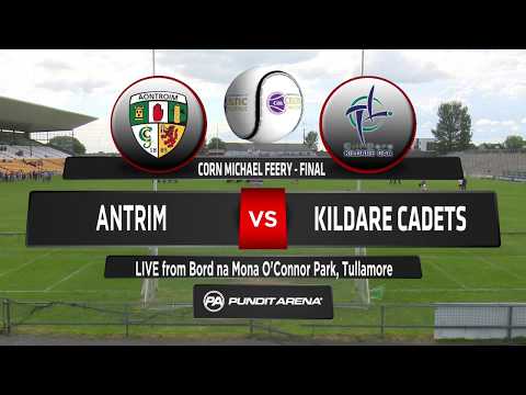 Antrim v Kildare Cadets   Bank of Ireland Celtic Challenge   CORN MICHAEL FEERY FINAL