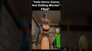 "Indie Horror Games Are Getting Movies" FNaF: | FNaF 2 Movie MEME