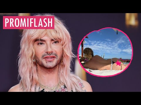 Nackte Aussicht: Bill Kaulitz präsentiert seinen Po im Tanga