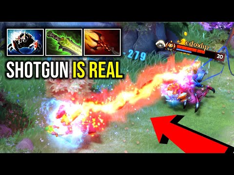 SHOTGUN IS REAL..!! Old School Build Dagon + Ethereal Blade Nyx 7.25 | Dota 2