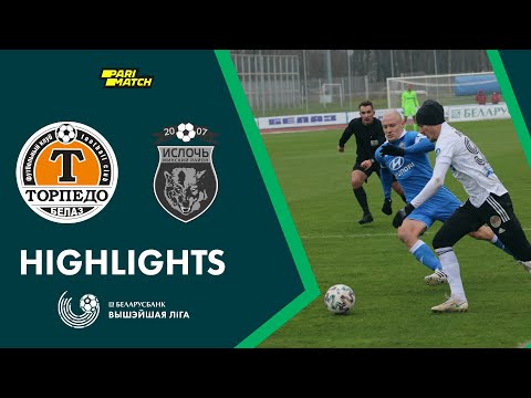 Highlights. Torpedo-BelAZ – Isloch