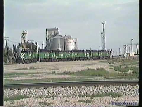 Classic Railroad Series 131 - BN in Alliance, NE August 1991