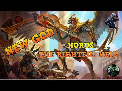 Smite Brasil - Novo Deus Hórus! (First Look)