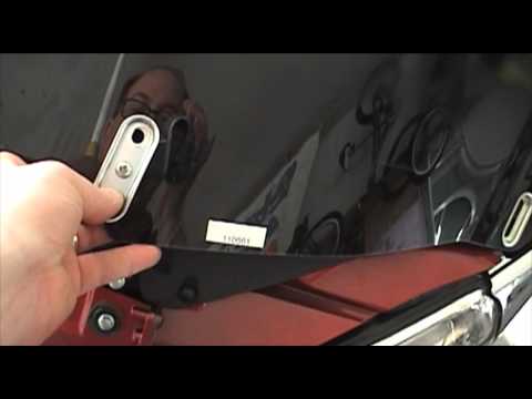 Honda Goldwing Windshield replacement