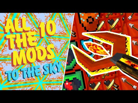 All The Mods 10 To The Sky EP28 Best Draconic Evolution Module Setup