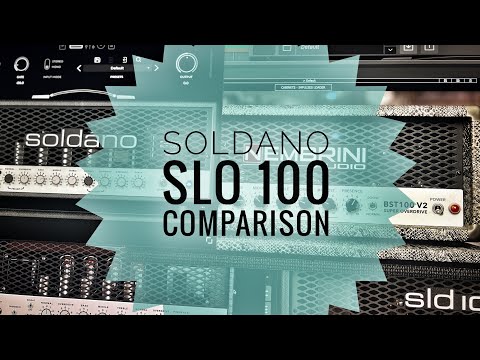 Soldano SLO 100 Comparison (Jet City/Neural DSP/Line 6/STL Tones/Nembrini/Amplitube/Fractal)