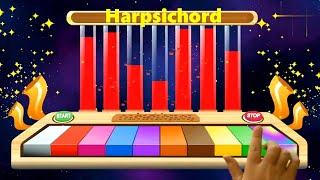 Learn Colors with a Magical Harpsichord! Fun Music for Kids & Toddlers