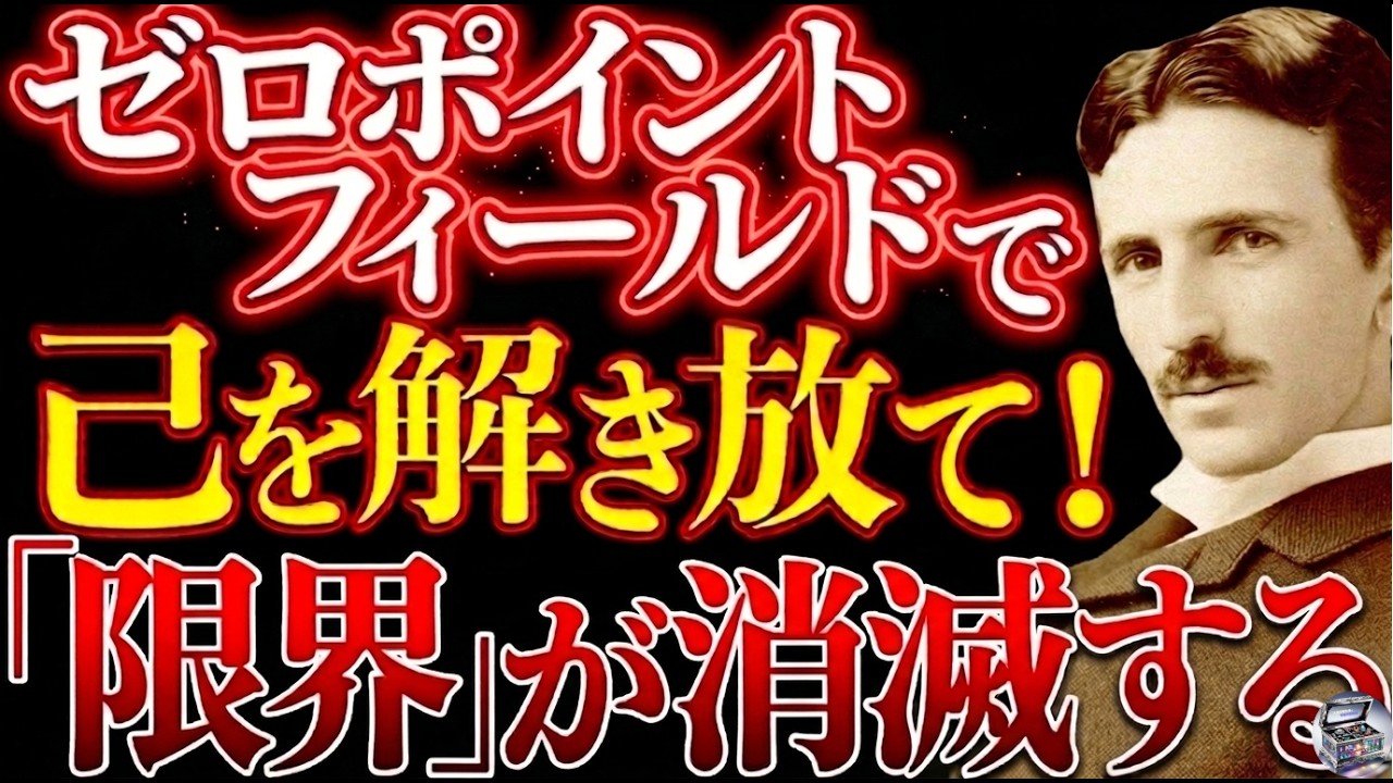 【※99％は知らない】ゼロポイントフィールドに「限界」は存在しない｜ニコラ・テスラが語る宇宙の仕組み｜潜在意識｜スピリチュアル｜量子力学｜波動