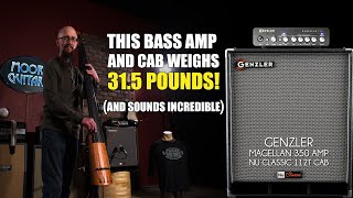 Video thumbnail for Genzler Magellan 350/Nu Classic 112T! {Heaviest Sound from a Lightweight Bass Rig?} by MooreMusicGuitars
