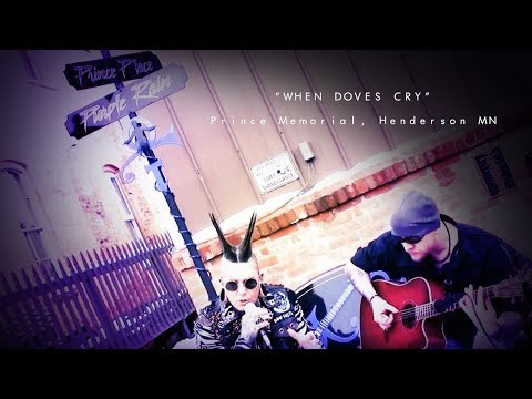 When Doves Cry ~ Acoustic ~ Prince Memorial, Henderson MN