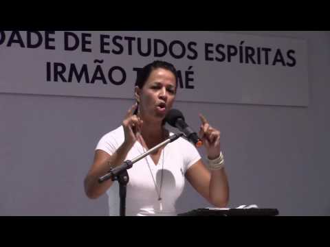 VÁLMIA FERRARI - " VOLTA DO ESPÍRITO À VIDA CORPORAL " - 29/01/2017 - Irmão Tomé - Vitória/ES