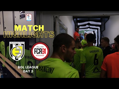 BGL Ligue Match Highlights | Day 5 : Jeunesse Esch 4:0 FC Rodange 91