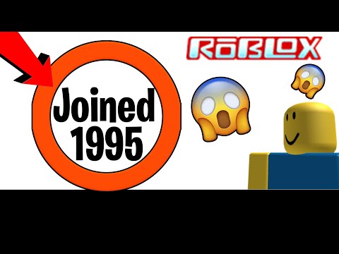 Part of a video titled Top 10 OLDEST Roblox Accounts! - YouTube
