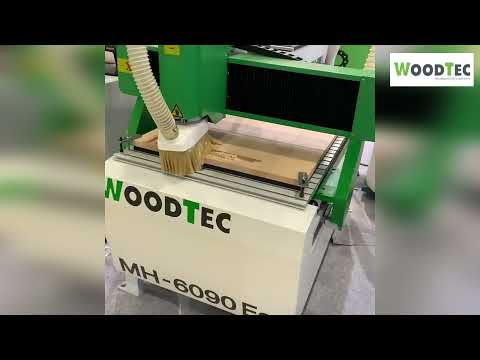 WoodTec MH 6090 1,5 ECO - фрезерно-гравировальный станок с чпу woo8488, видео 10