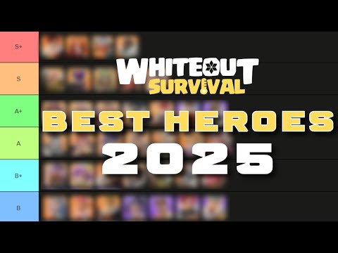 Best Heroes in Whiteout Survival | 2025 Tier List