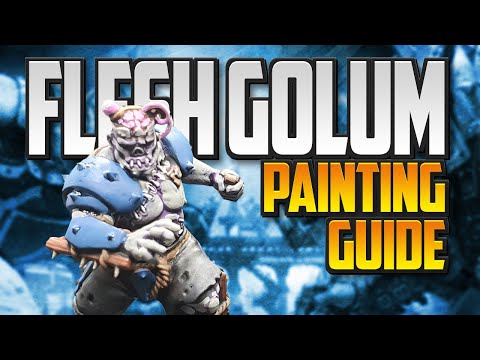Blood Bowl Flesh Golum Painting Guide