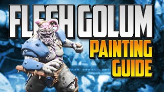 Blood Bowl Flesh Golum Painting Guide