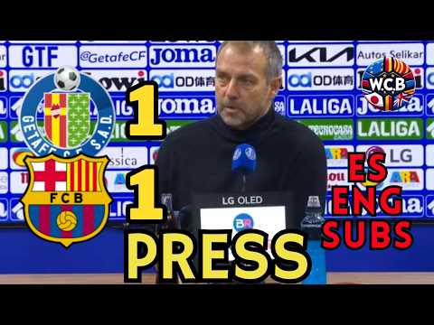 FLICK PRENSA GETAFE 1 - 1 FC BARCELONA LA LIGA J20 | ES + ENG SUBS