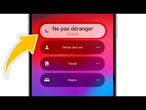 How to use the concentration modes? (work, rest, do not disturb)