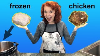 Frozen Chicken (instant pot)