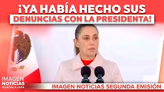 Download lagu ¡Claudia Sheinbaum también recibió denuncias del alcalde de Tequila! | Noticias GDL mp3