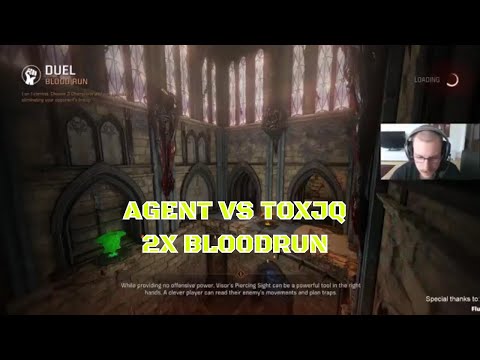 Toxjq vs Agent 2x Blood run Quake Champions