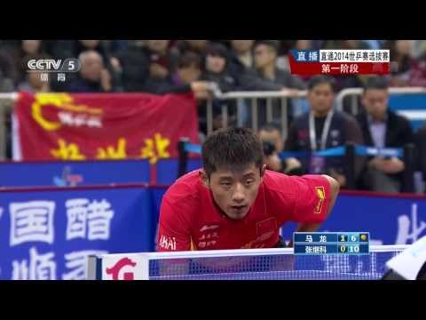2014 China Trials for WTTTC: MA Long Vs ZHANG Jike [HD] [Full Match/Extended Commentary|Awards]