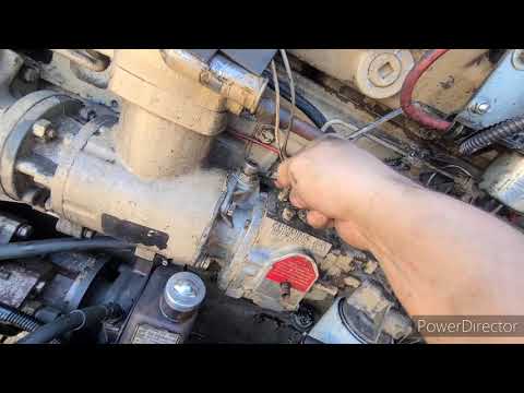 Cummins PT pump Removal  - Big Cam Cummins with Support Bracket