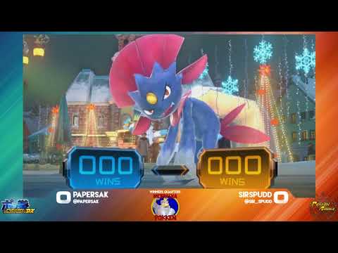 PaperSak (Weavile) vs SirSpudd (Gengar) Pokken at Underground - 12/19/17