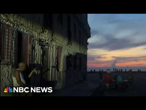 Cuba plunged into darkness as power grid collapses for third time this year