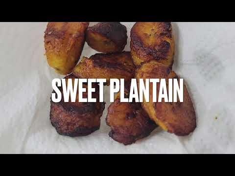 How to Make FRY SWEET PLANTAIN | Kuisine Kreyol